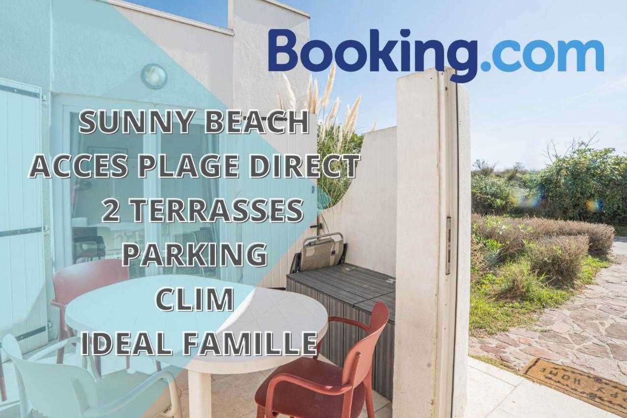Villa Sunny Beach Clim Acces Plage Parking Famille - Topprosconciergerie لا غراند موت المظهر الخارجي الصورة